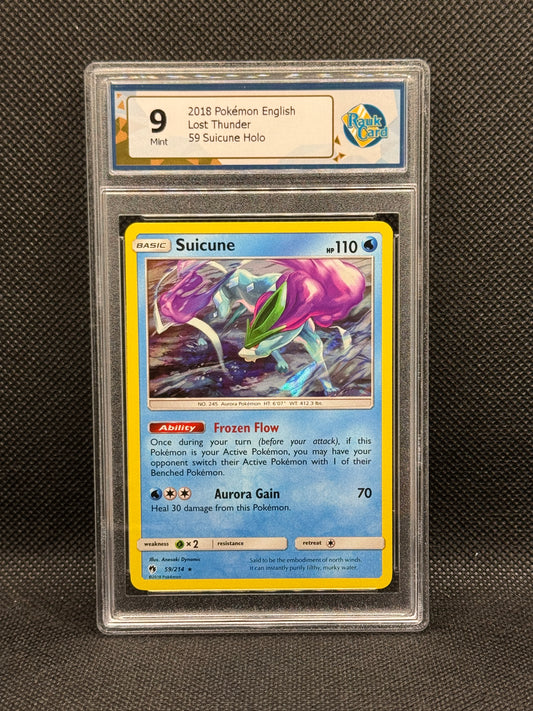 RC 9 - Suicune 59/214 - Lost Thunder