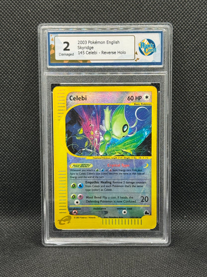 RC 2 - Crystal Celebi Reverse Holo 145/144 - Skyridge