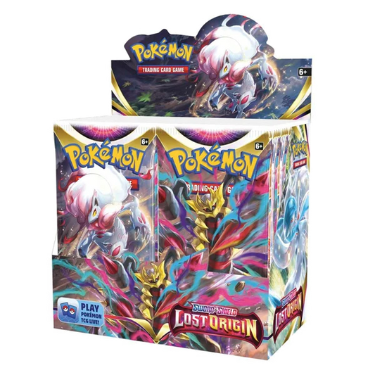Pokémon Sword & Shield: Lost Origin Booster Box - Inklusive Akrylskydd
