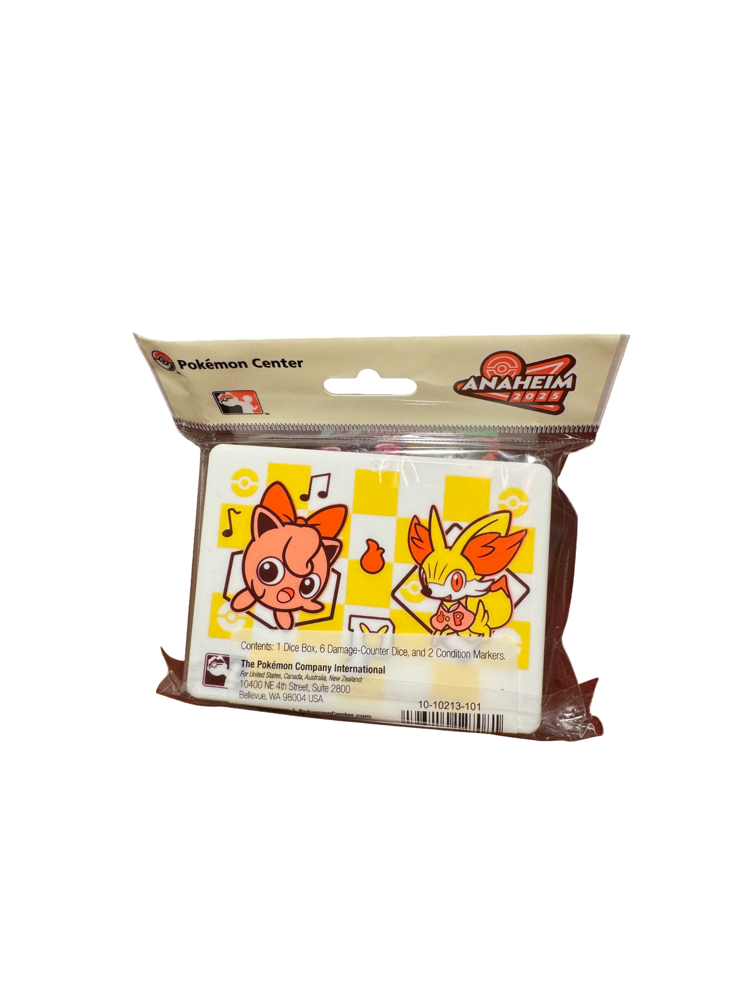 Pokémon World Championship 2025 Anaheim - Damage-Counter Dice & Dice Box