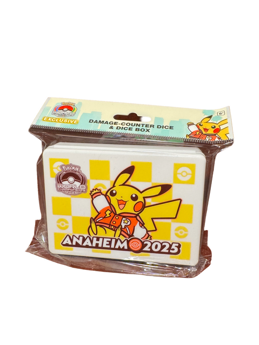 Pokémon World Championship 2025 Anaheim - Damage-Counter Dice & Dice Box