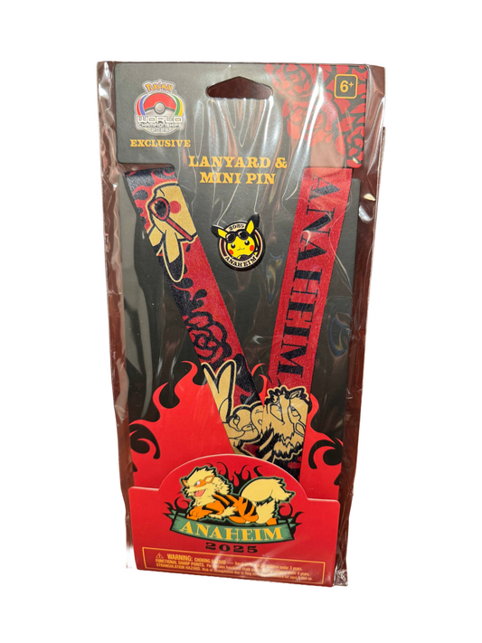 Pokémon World Championship 2025 Anaheim - Lanyard Rockabilly