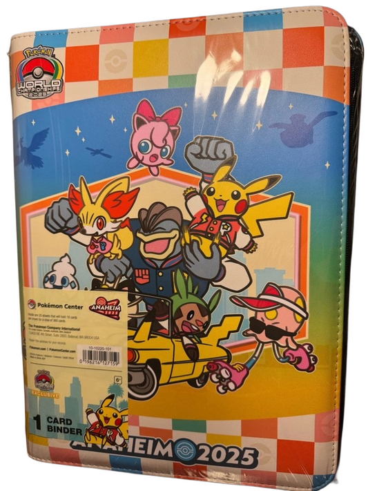 Pokémon World Championship 2025 Anaheim - Zippered Binder