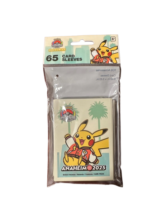Pokémon World Championship 2025 Anaheim - Sleeves - Official Artwork