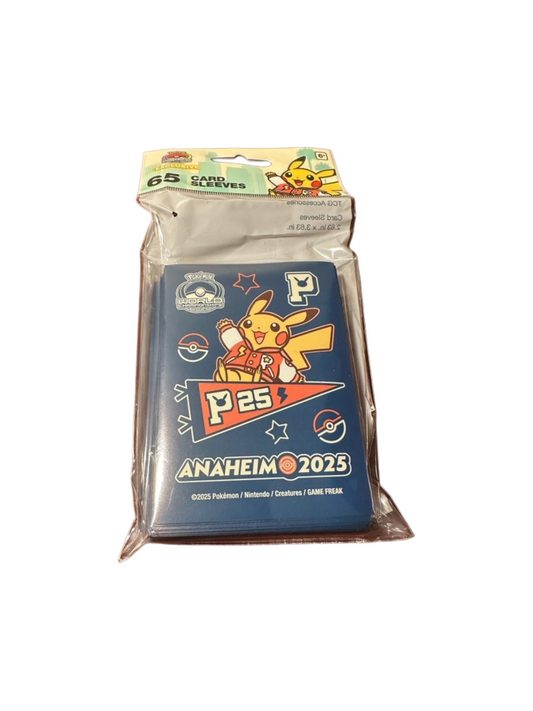 Pokémon World Championship 2025 Anaheim - Sleeves - Varsity Artwork