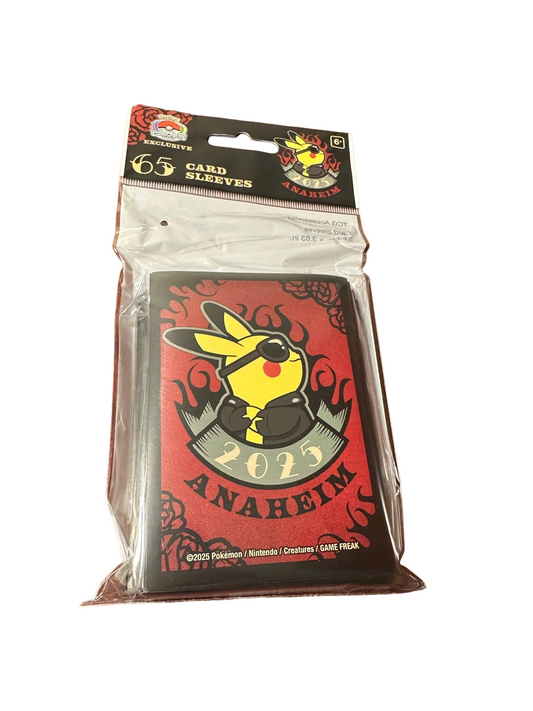 Pokémon World Championship 2025 Anaheim - Sleeves - Rockabilly Artwork