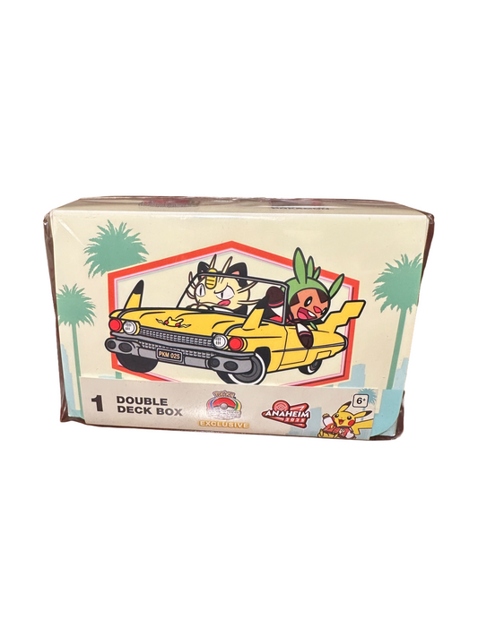 Pokémon World Championship 2025 Anaheim - Car Scene Double Deckbox