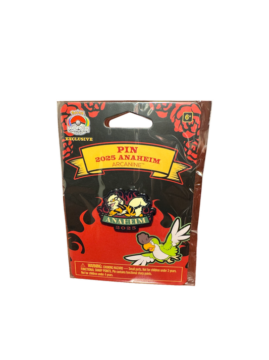 Pokémon World Championship 2025 Anaheim - Arcanine Pin