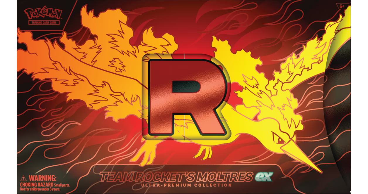 Pokémon TCG : Team Rocket's Moltres Ultra-Premium Collection