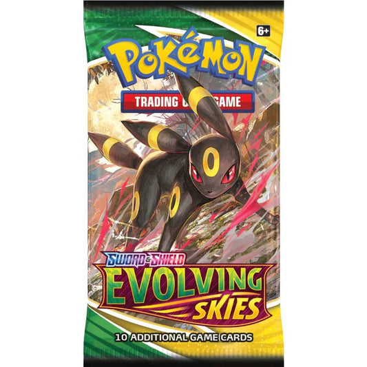 Pokémon TCG Sword & Shield: Evolving Skies Booster Pack - Umbreon Artwork