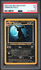PSA 5 Umbreon - POKEMON NEO DISCOVERY #13/75 - Rare Holo