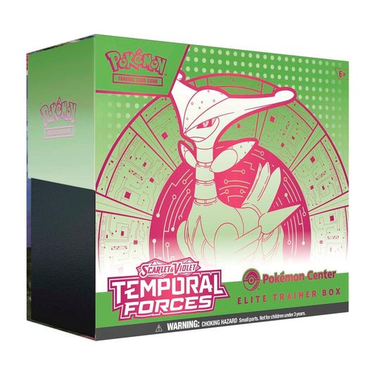 Pokémon TCG: Sword & Shield - Temporal Forces Pokémon Center Elite Trainer Box - Iron Leaves