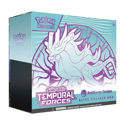 Pokémon TCG: Sword & Shield - Temporal Forces Pokémon Center Elite Trainer Box - Walking Wake