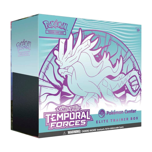 Pokémon TCG: Sword & Shield - Temporal Forces Pokémon Center Elite Trainer Box - Walking Wake