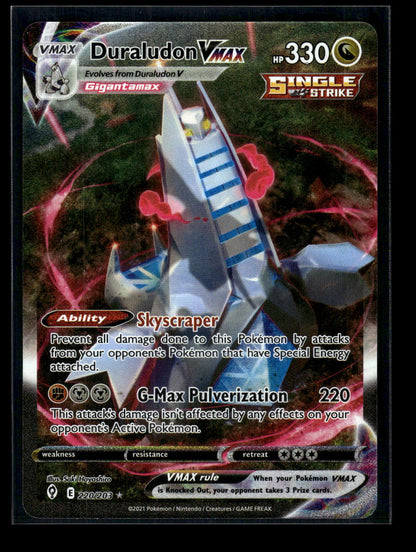 Duraludon VMAX (Alternate Art Secret) 220/203 SWSH07: Evolving Skies