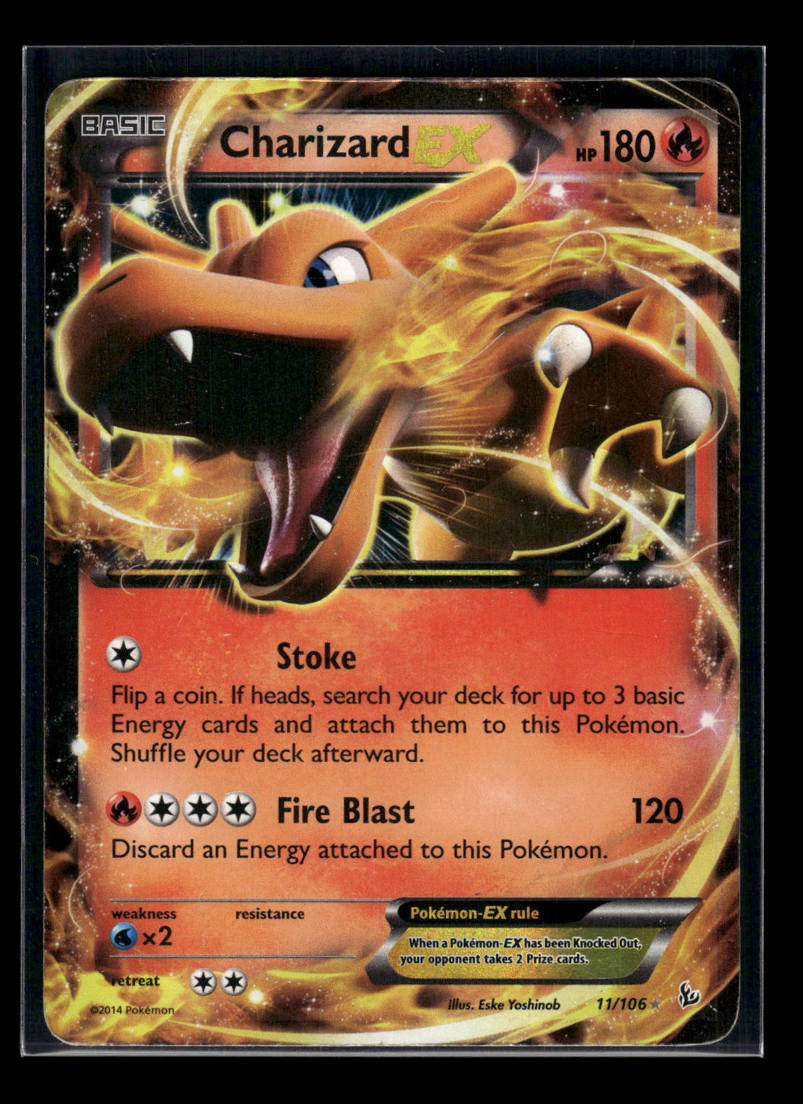 Charizard EX (11) 11/106 XY - Flashfire