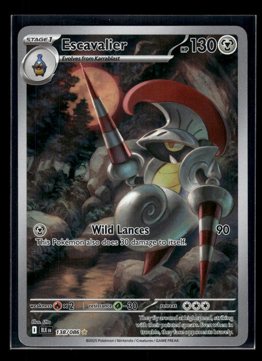 Escavalier 138/086 SV: Black Bolt