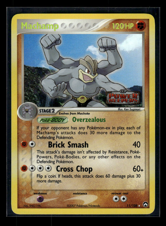Reverse Foil - Machamp 11/108 Power Keepers