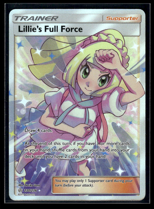 Lillie's Full Force (Full Art) 230/236 SM - Cosmic Eclipse