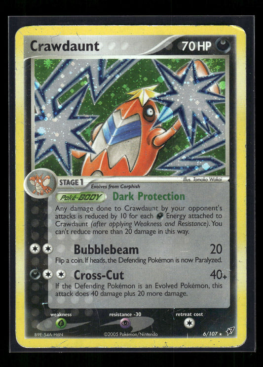 Crawdaunt 6/107 Deoxys