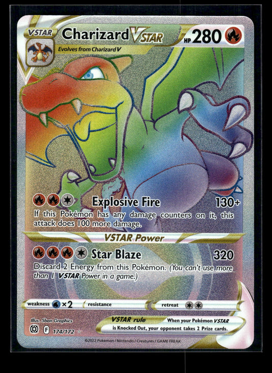 Charizard VSTAR (Secret) 174/172 SWSH09: Brilliant Stars