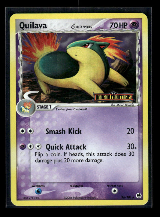 Quilava (Delta Species) 36/101 Dragon Frontiers