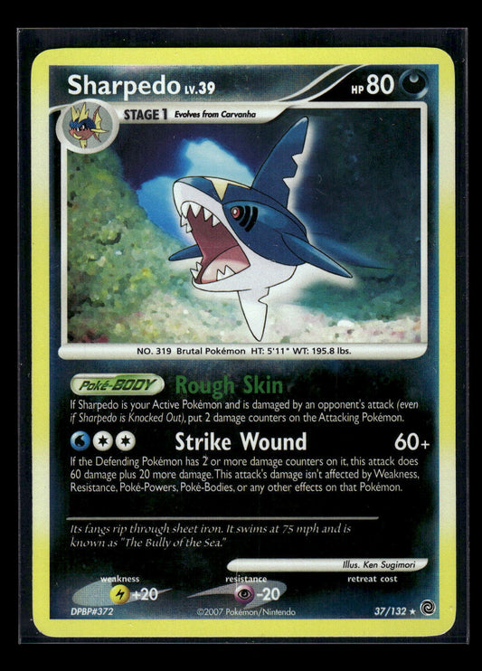 Sharpedo 37/132 Secret Wonders Reverse Foil