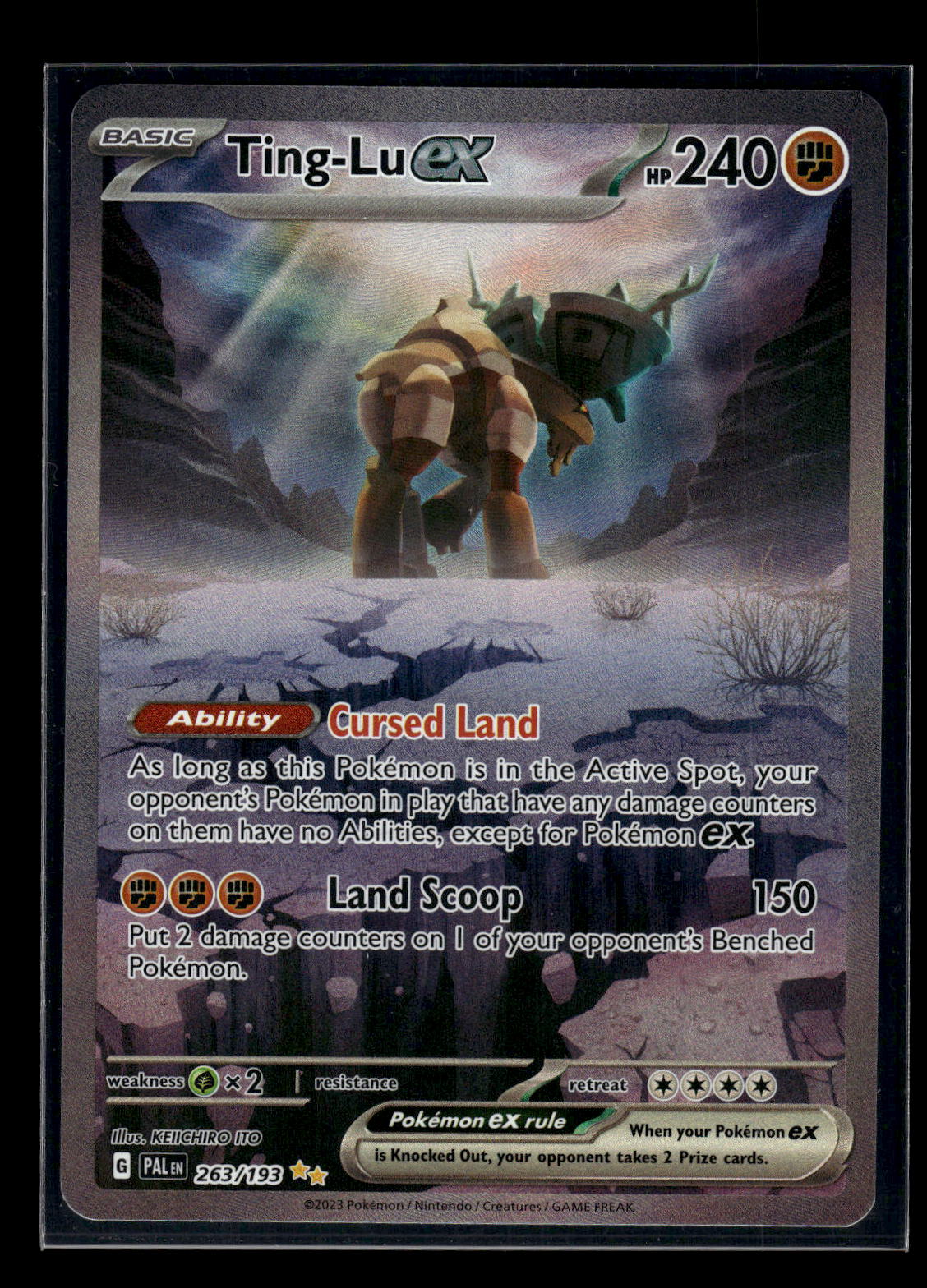 Ting-Lu ex 263/193 SV02: Paldea Evolved