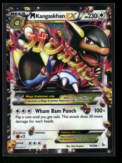 M Kangaskhan EX 79/106 XY - Flashfire