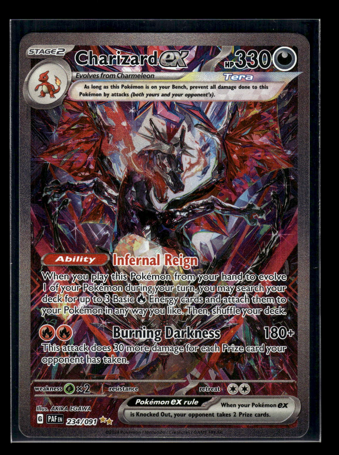 Charizard ex 234/091 SV: Paldean Fates