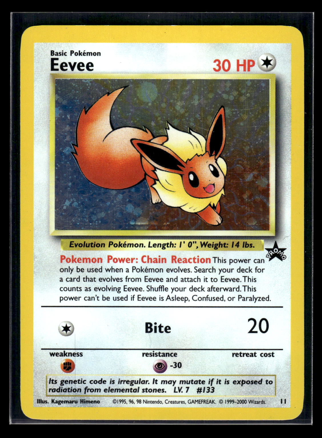 Eevee 11/53 WoTC Promo
