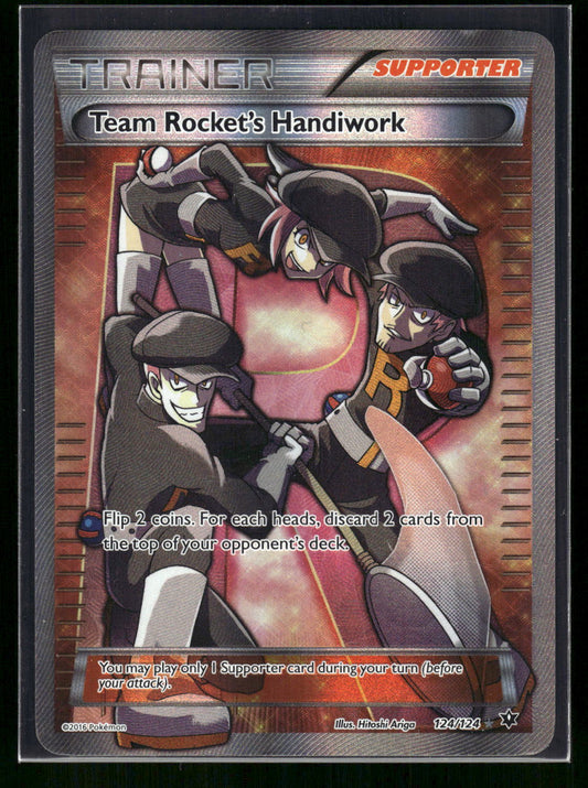 Team Rocket's Handiwork (Full Art) 124/124 XY - Fates Collide