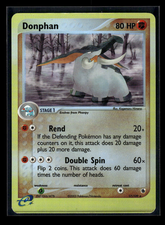 Reverse Foil - Donphan 17/109 Ruby and Sapphire