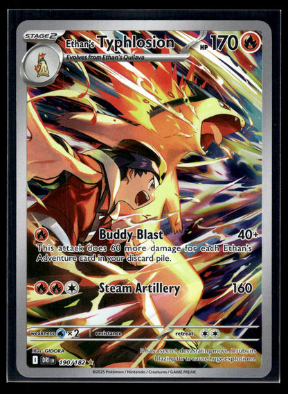 Ethan's Typhlosion 190/182 SV10: Destined Rivals
