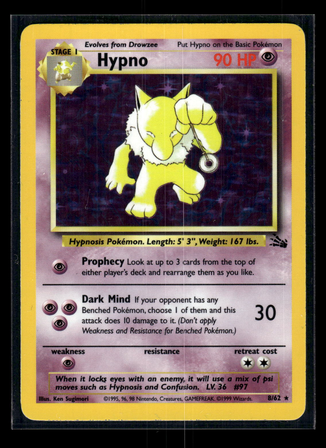 Hypno (8) 08/62 Fossil