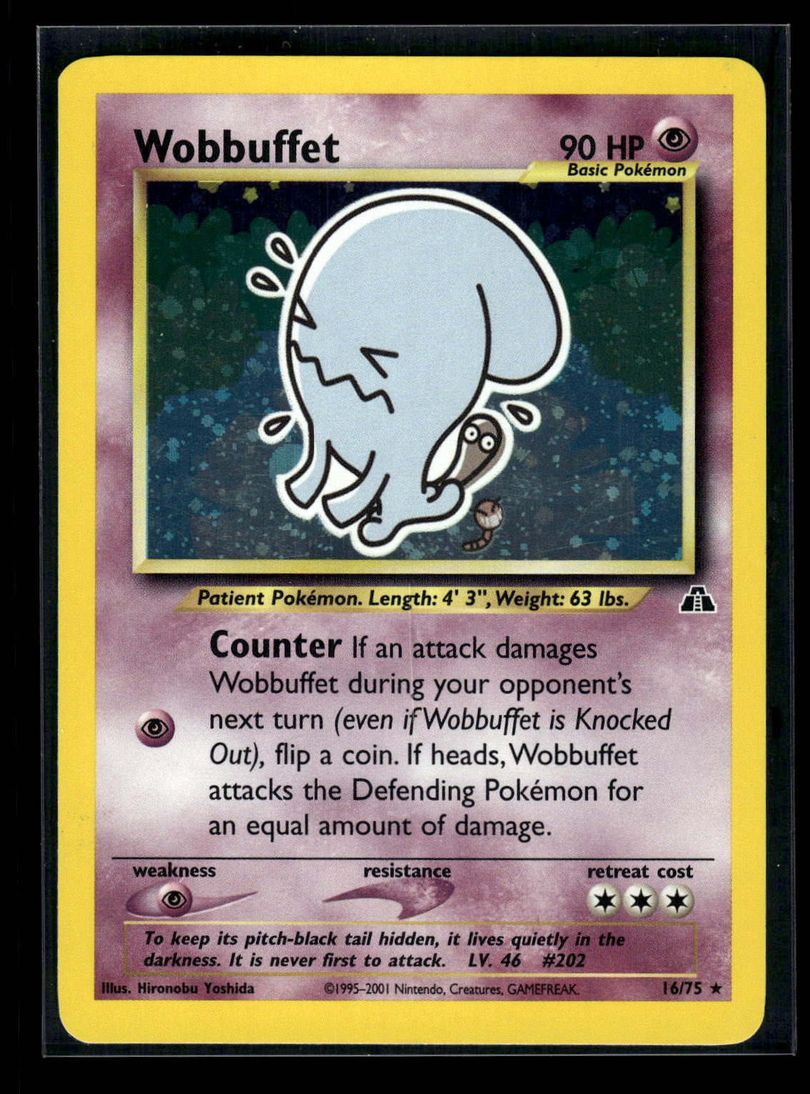 Wobbuffet (16) 16/75 Neo Discovery