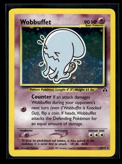 Wobbuffet (16) 16/75 Neo Discovery