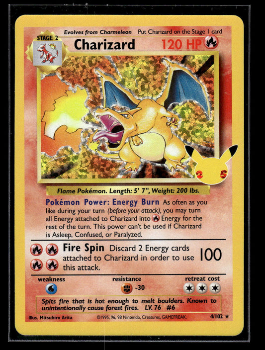Charizard 4/102 Celebrations: Classic Collection