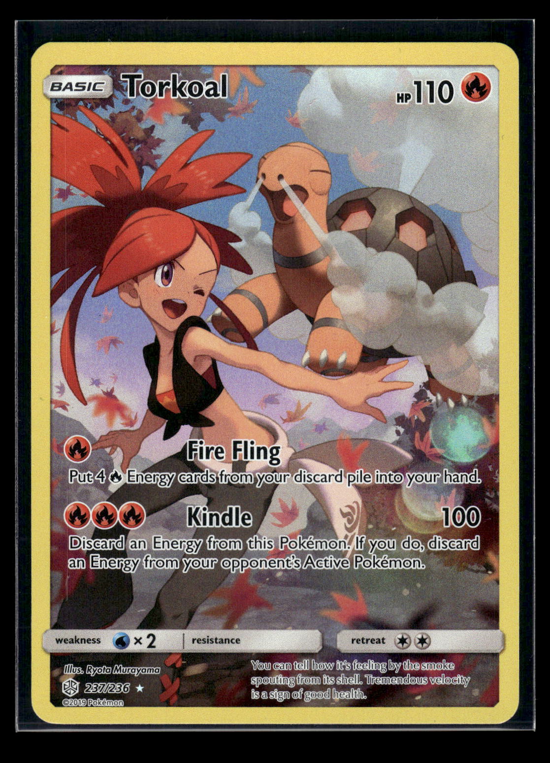 Torkoal (Secret) 237/236 SM - Cosmic Eclipse