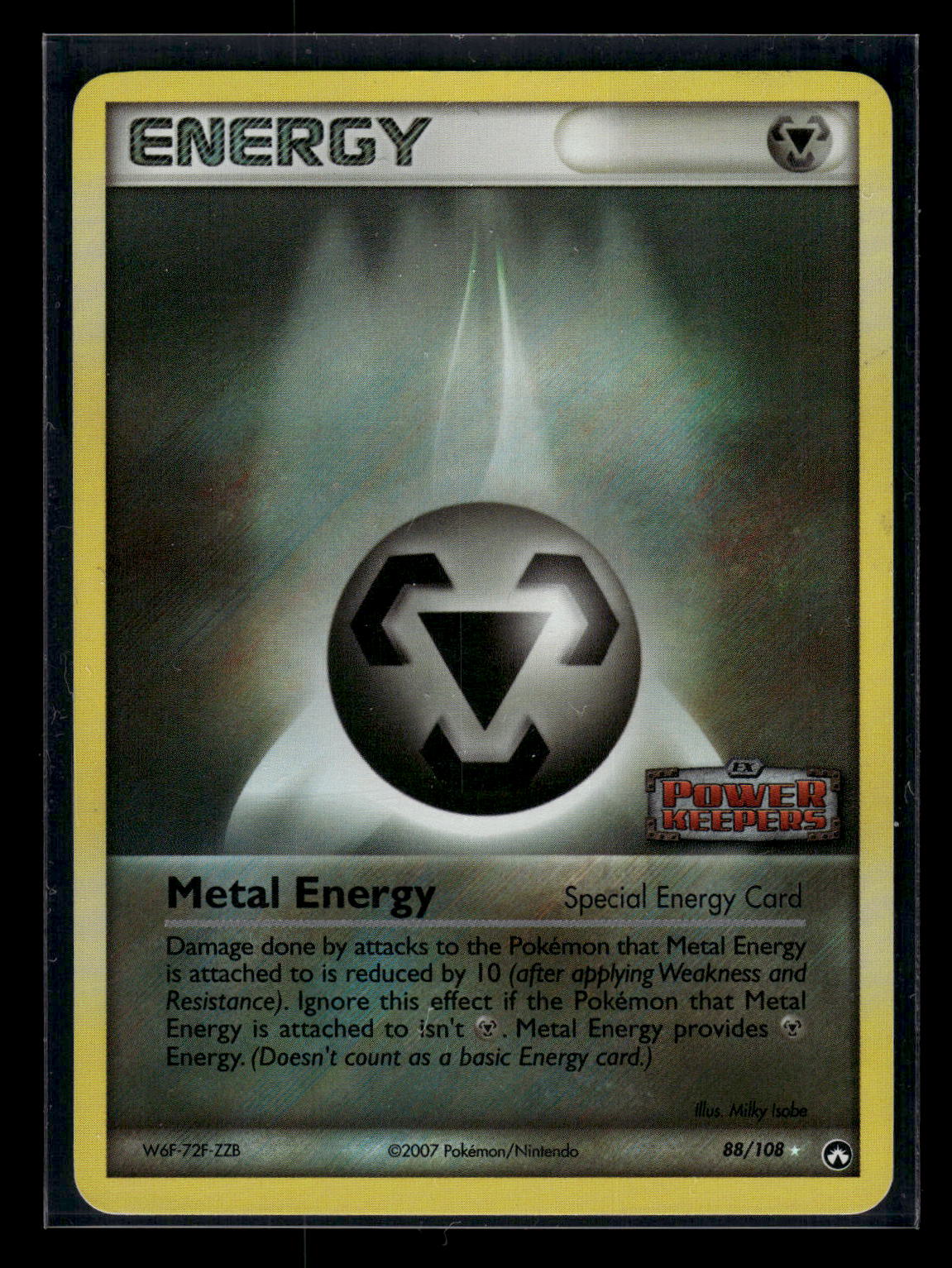 Reverse Foil - Metal Energy (Special) 88/108 Power Keepers