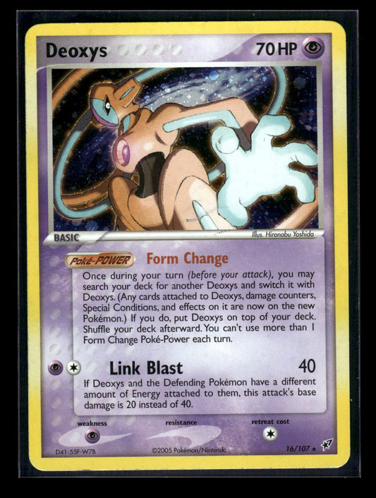 Deoxys 16/107 - Deoxys  - Rare