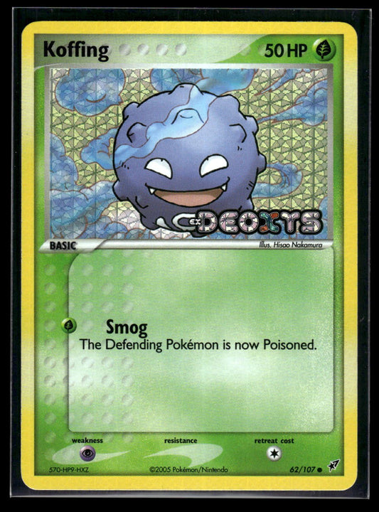Koffing 62/107 - Deoxys  - Common