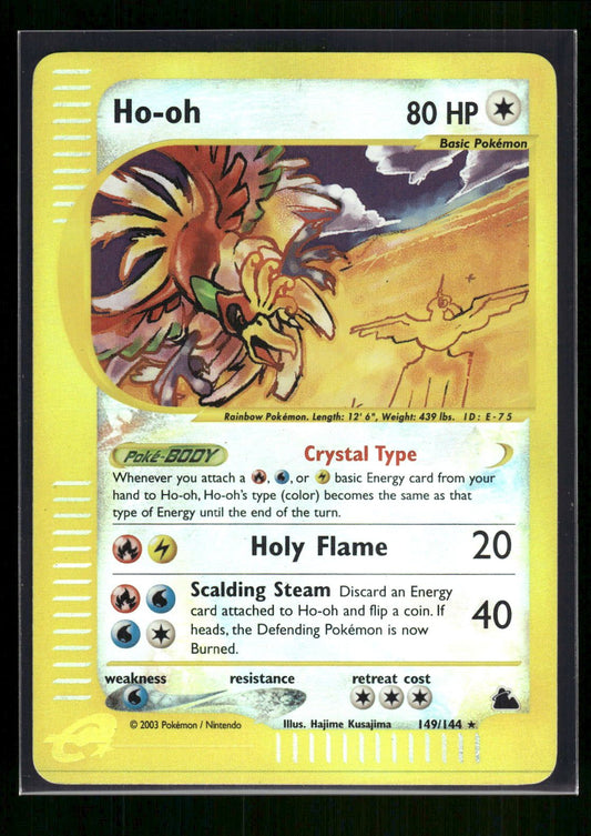 Ho-oh 149/144 - Skyridge  - Rare Secret