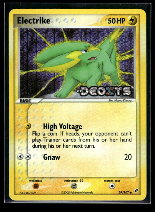 Electrike 59/107 - Deoxys  - Common