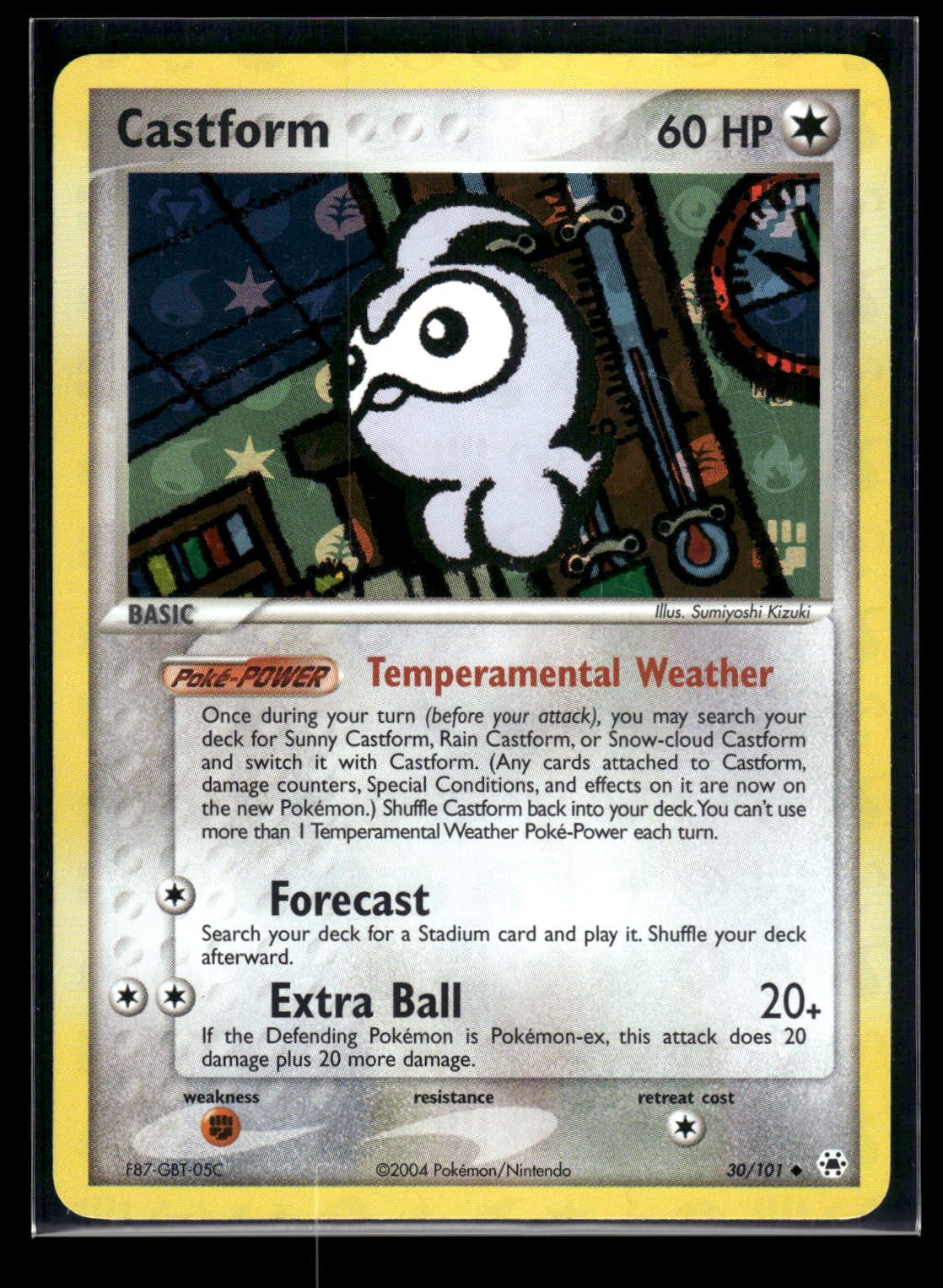 Castform 30/101 - Hidden Legends  - Uncommon