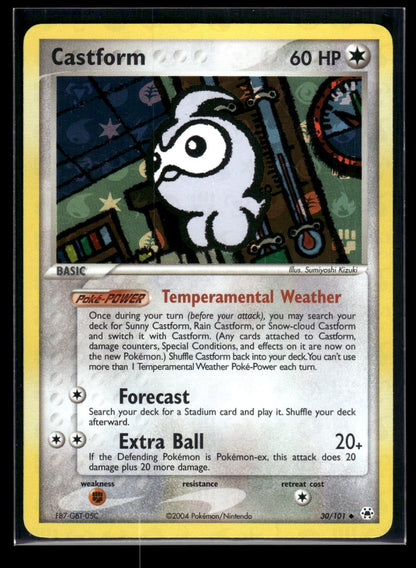 Castform 30/101 - Hidden Legends  - Uncommon