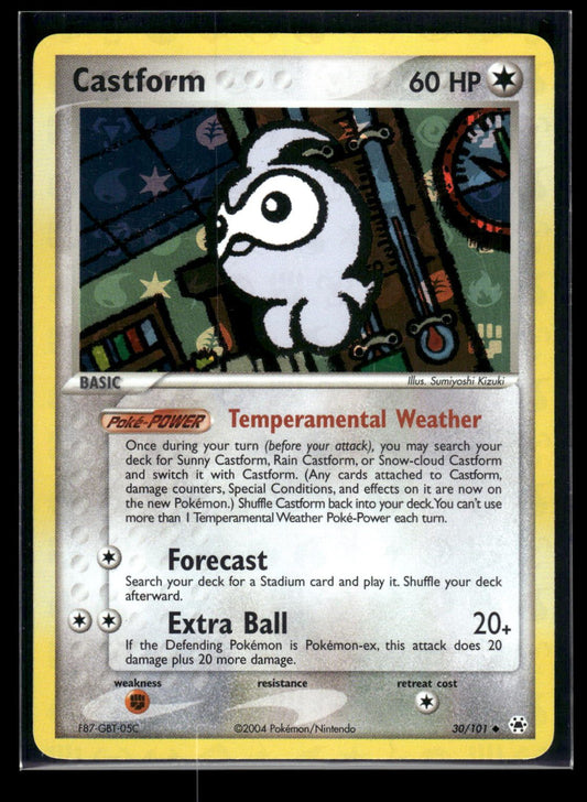 Castform 30/101 - Hidden Legends  - Uncommon