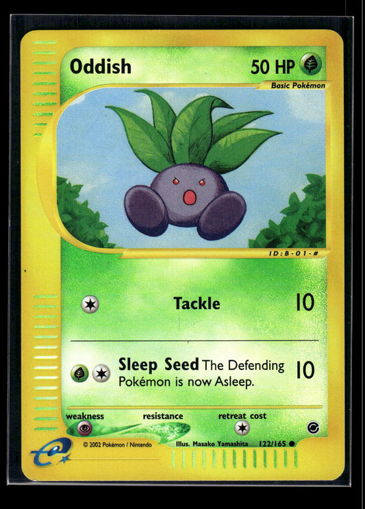 Reverse Foil - Oddish 122/165 Expedition