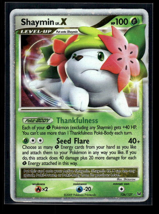 Shaymin Lv.X (Land Forme) 126/127 Platinum