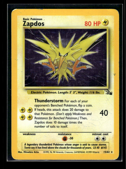 Zapdos (15) 15/62 Fossil